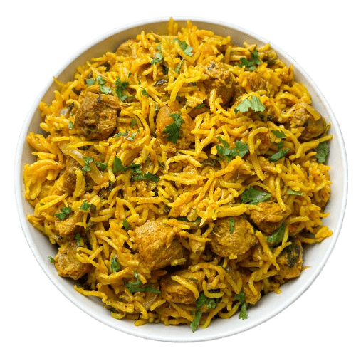 Soya Chunks Biryani